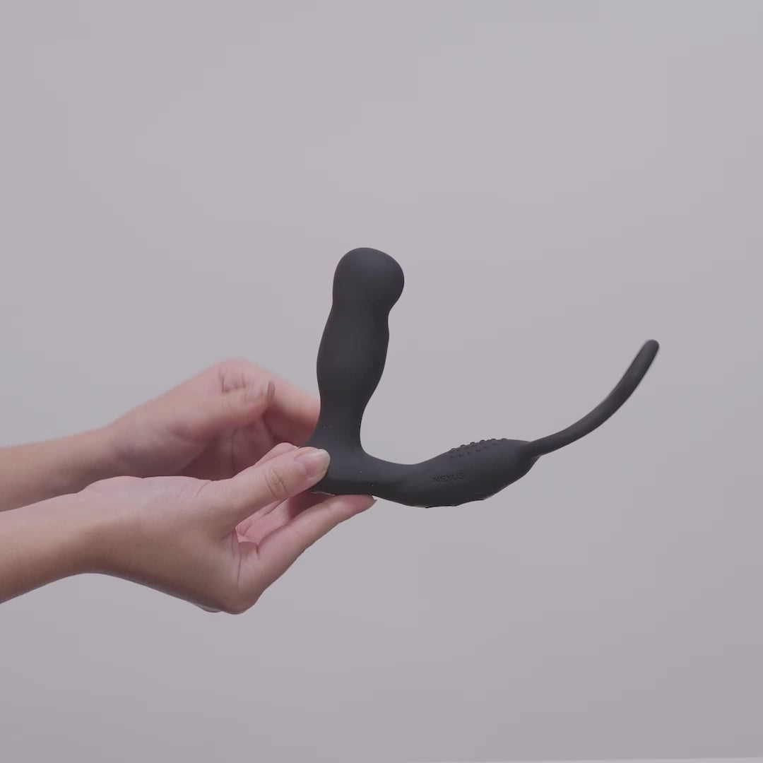 Nexus - "Revo Embrace" Prostata Massager mit Penis und Hodenring