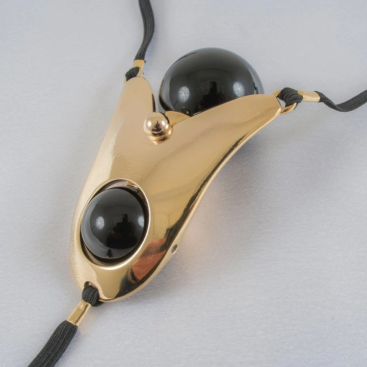 KS - Penetrierender String Intime Ekstase Gold