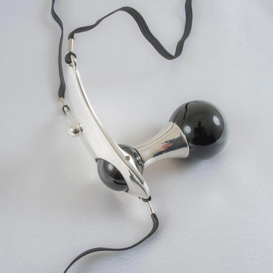 KS - Penetrierender String Intime Ekstase Silber