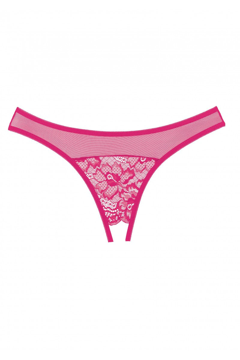 Allure - Adore "Just A Rumor" Panty (schrittoffen) - pink