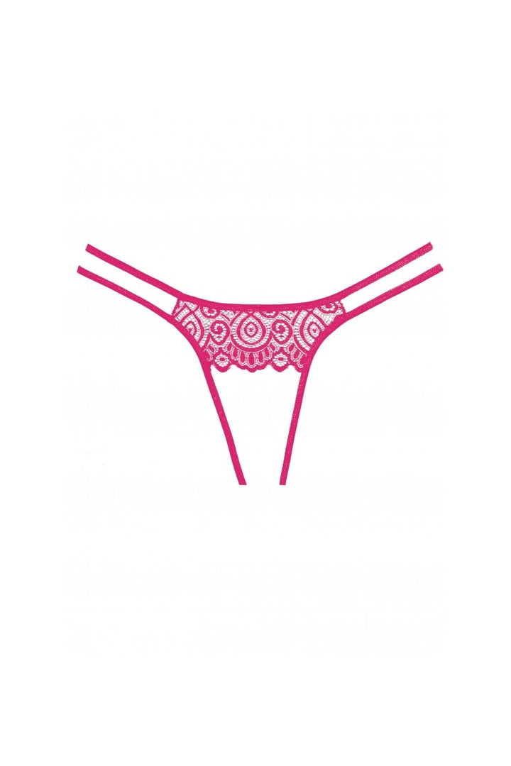 Allure - Adore "Lovestruck" Panty (schrittoffen) - pink