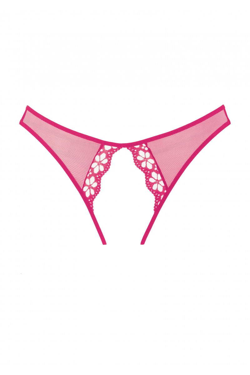 Allure - Adore "Mirabelle" Panty (schrittoffen) - pink