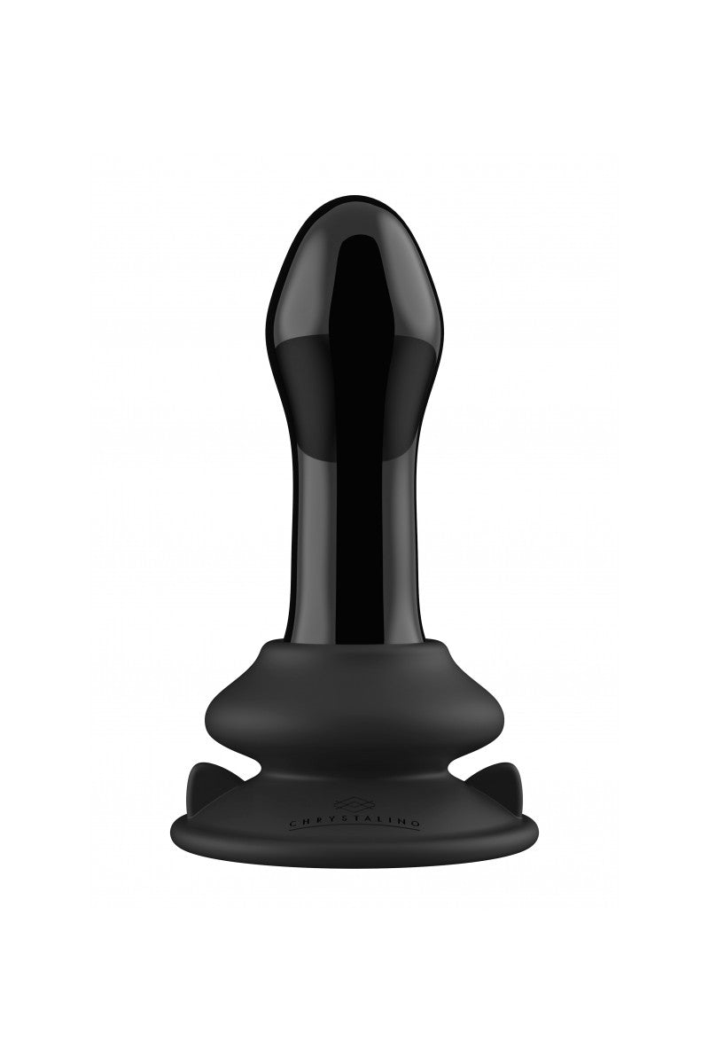 Chrystalino - "Pluggy" Glasvibrator mit Fernbedienung