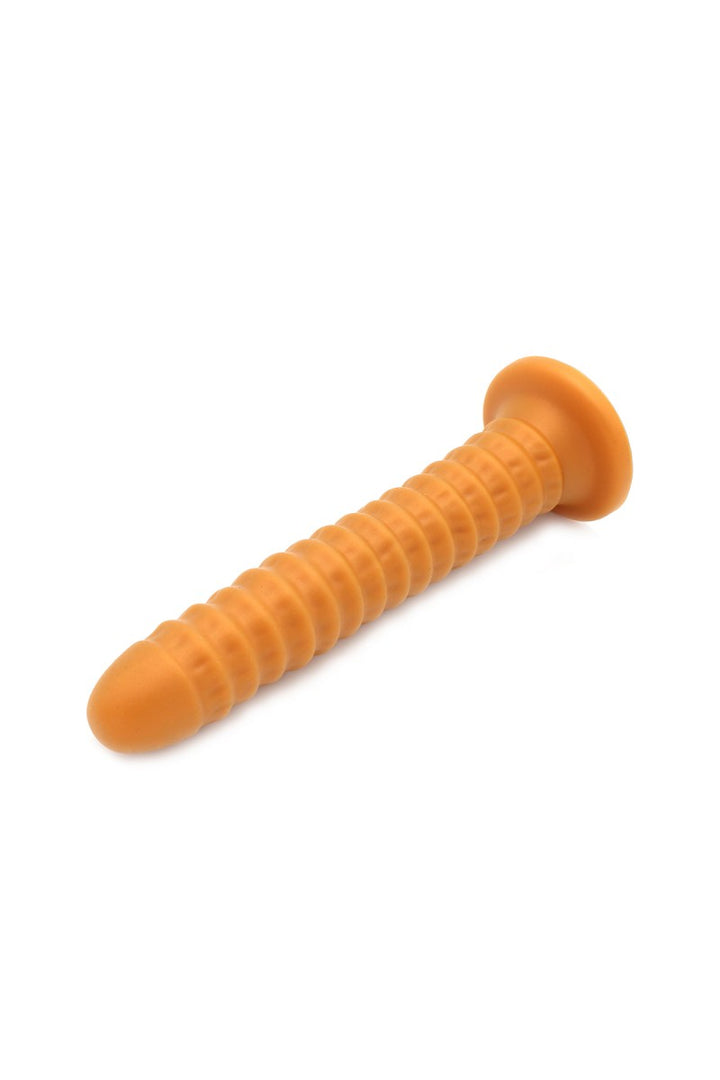 Goldplay - Ribbed L Supersoft Dildo