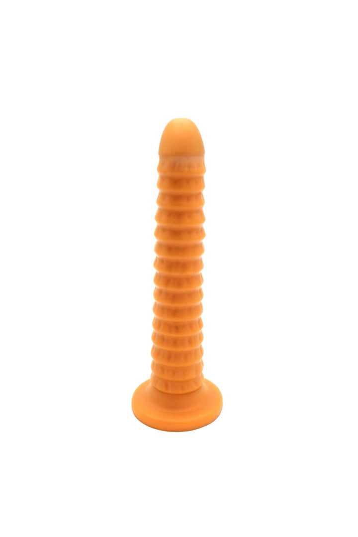 Goldplay - Ribbed L Supersoft Dildo