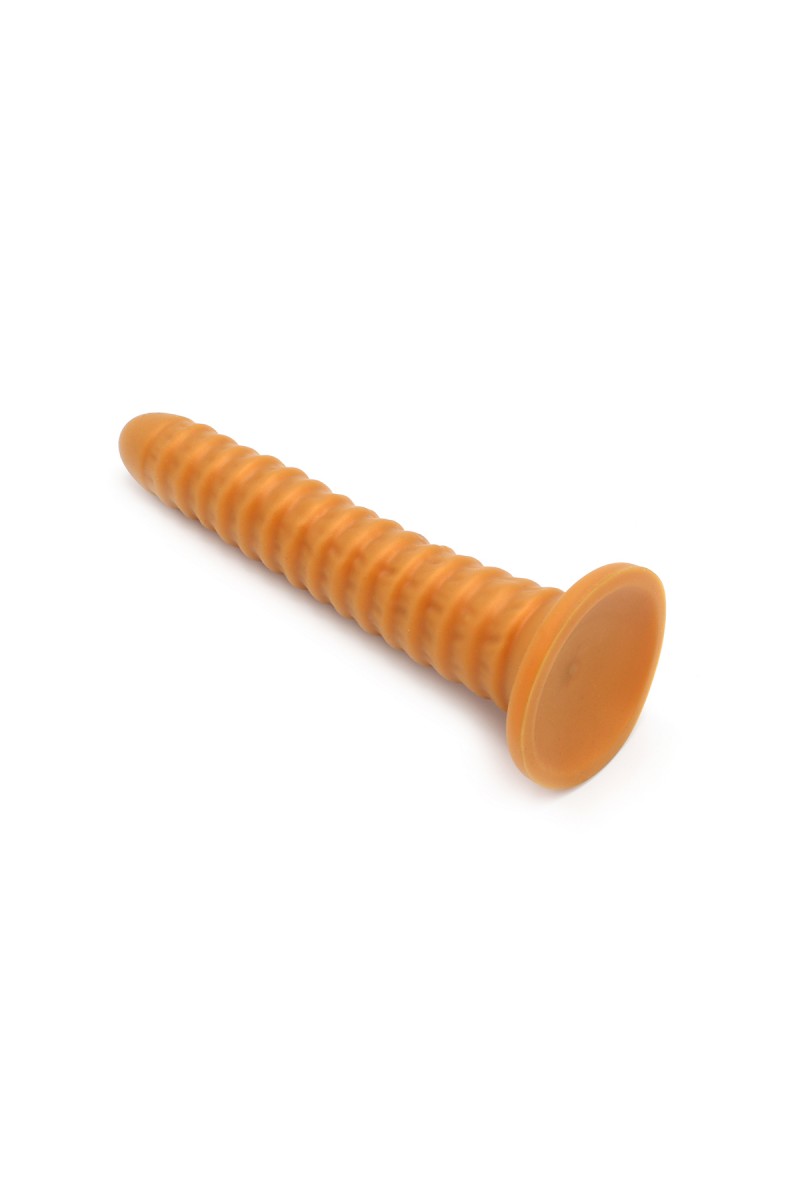 Goldplay - Ribbed M Supersoft Dildo