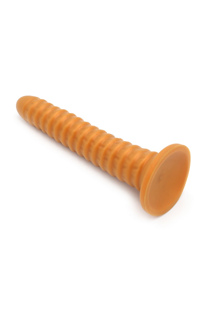 Goldplay - Ribbed XL Supersoft Dildo