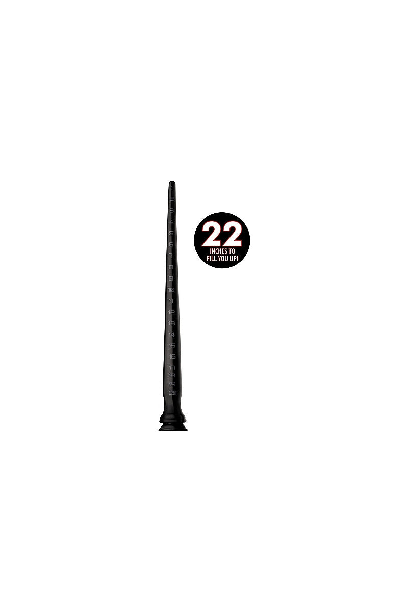 Hosed - Analschlange 55,90 cm - schwarz