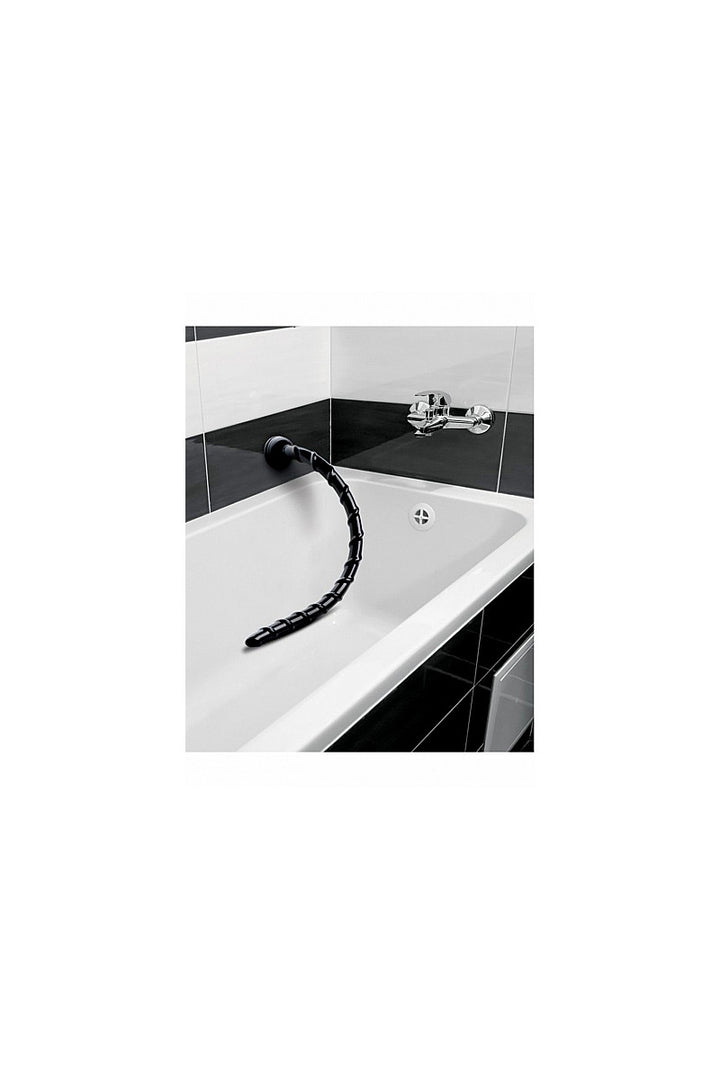 Hosed - Analschlange "Swirl" 2,50 cm - schwarz