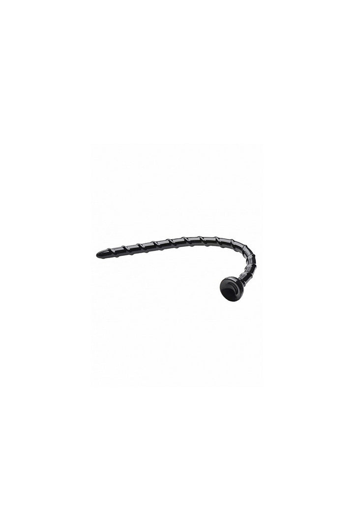 Hosed - Analschlange "Swirl" 2,50 cm - schwarz
