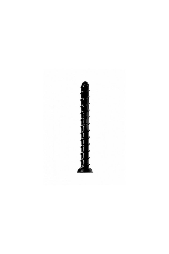 Hosed - Analschlange "Swirl" 5,10 cm - schwarz