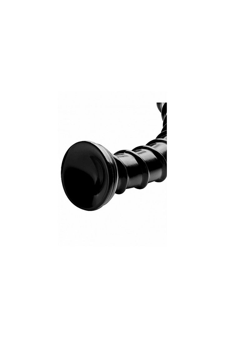Hosed - Analschlange "Swirl" 5,10 cm - schwarz