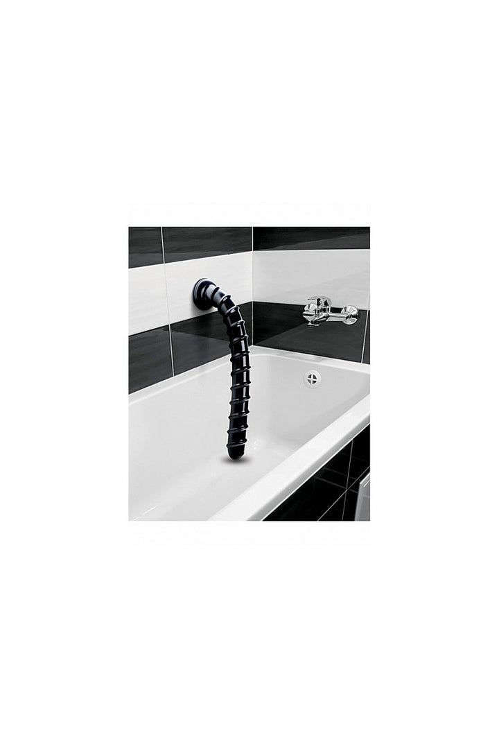 Hosed - Analschlange "Swirl" 5,10 cm - schwarz