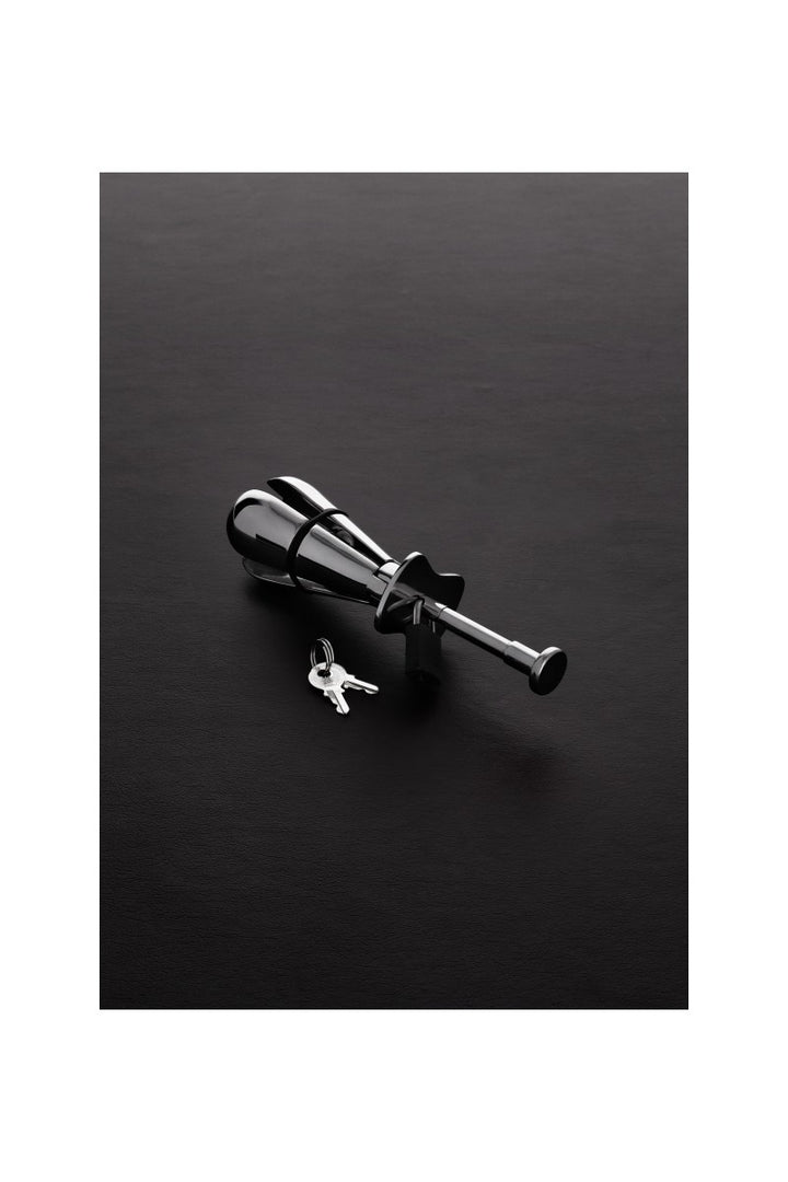 Shots - Steel Deluxe Anal Locking Plug "Junior" Edelstahl