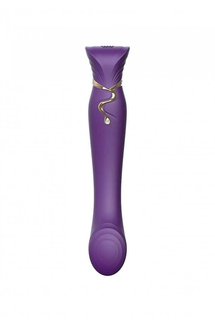 Zalo - Queen Set G Punkt & Pulsationsvibrator lila